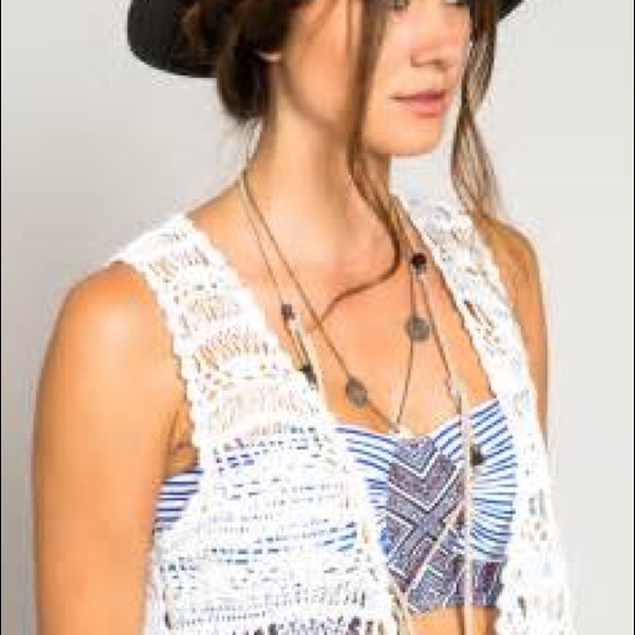 🆕 O'neill Winona Macrame Vest - Picture 5 of 8